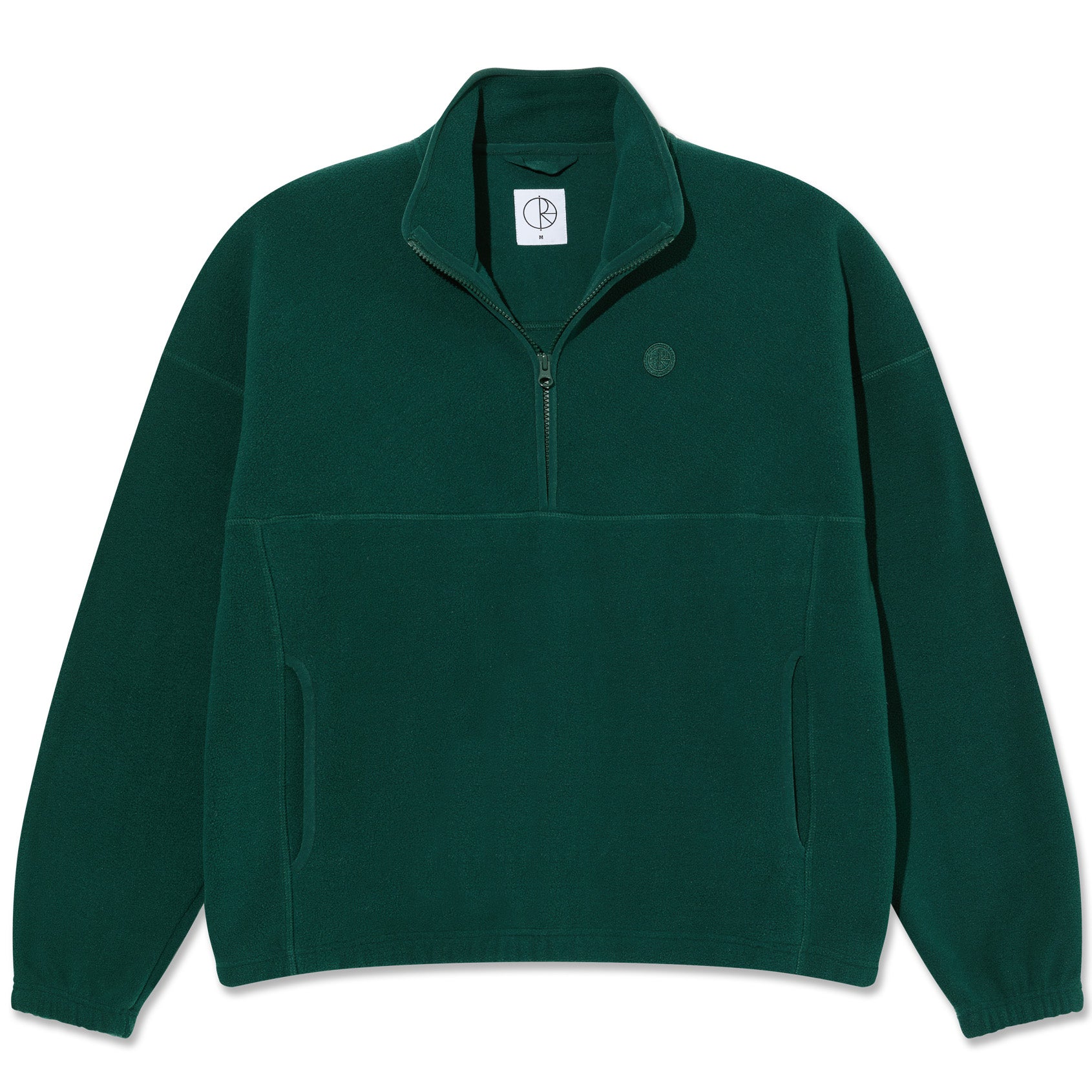 Polar Skate Co. Ivan Half Zip Sweatshirt Dark Emerald