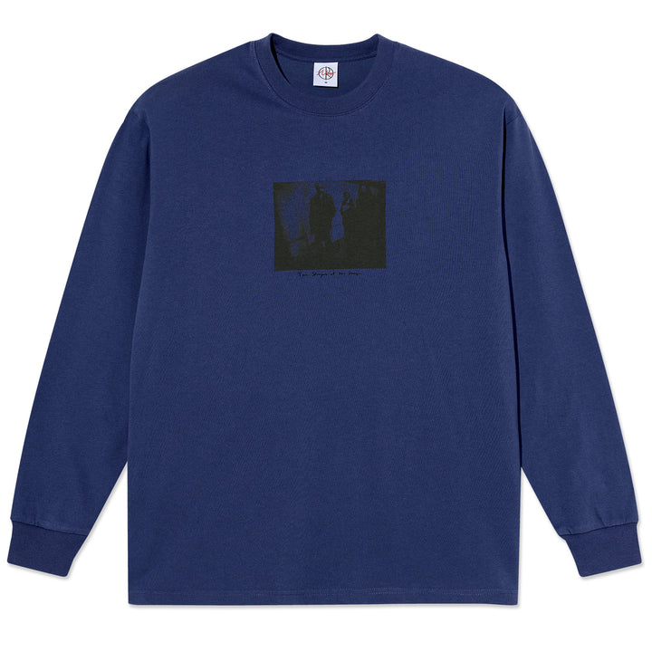 Polar Skate Co. Strongest Of The Strange LS Tee Twilight Blue