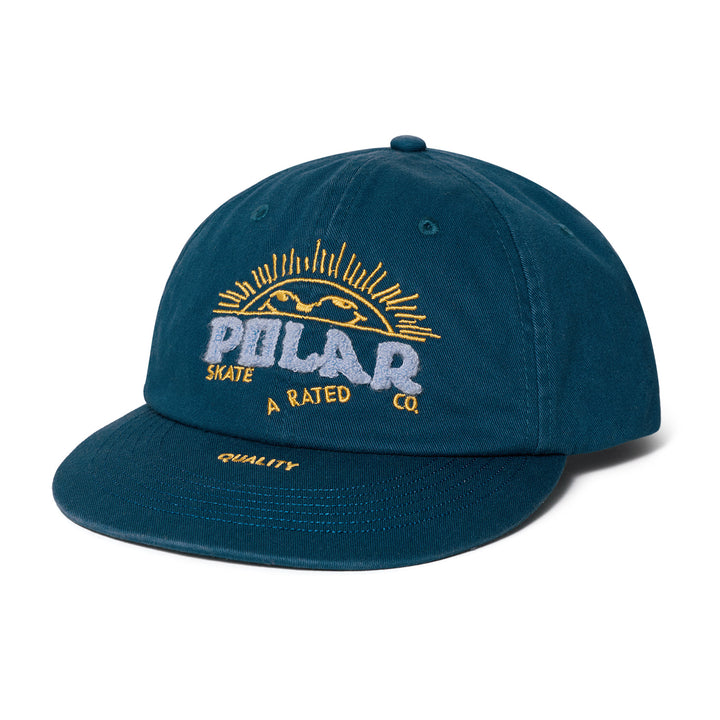 Polar Skate Co. Ramy Cap Cheeky Sun Petrol