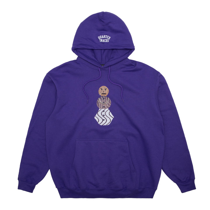 Quartersnacks Snackman Hooded Sweatshirt Purple