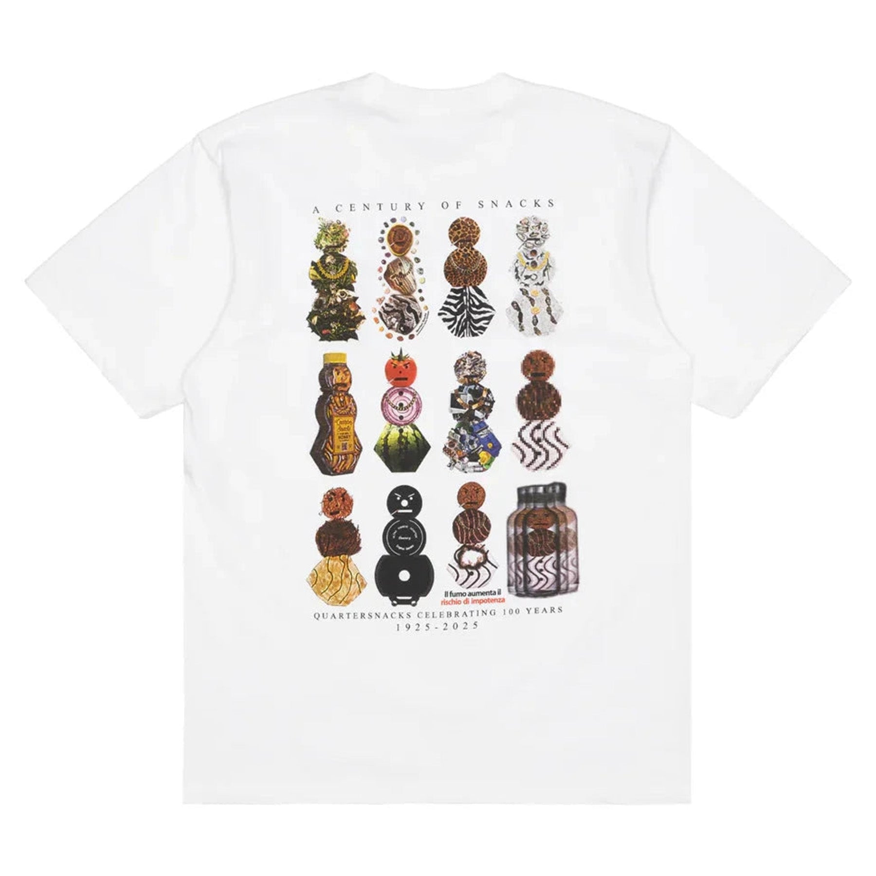 Quartersnacks Anniversary Tee White