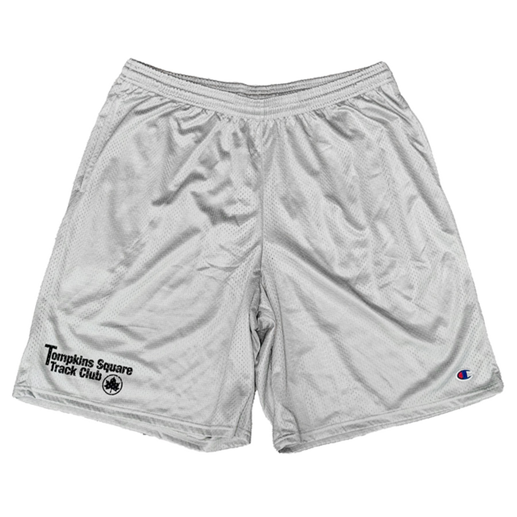 Quartersnacks Track Club Champion Mesh Gym Shorts Grey