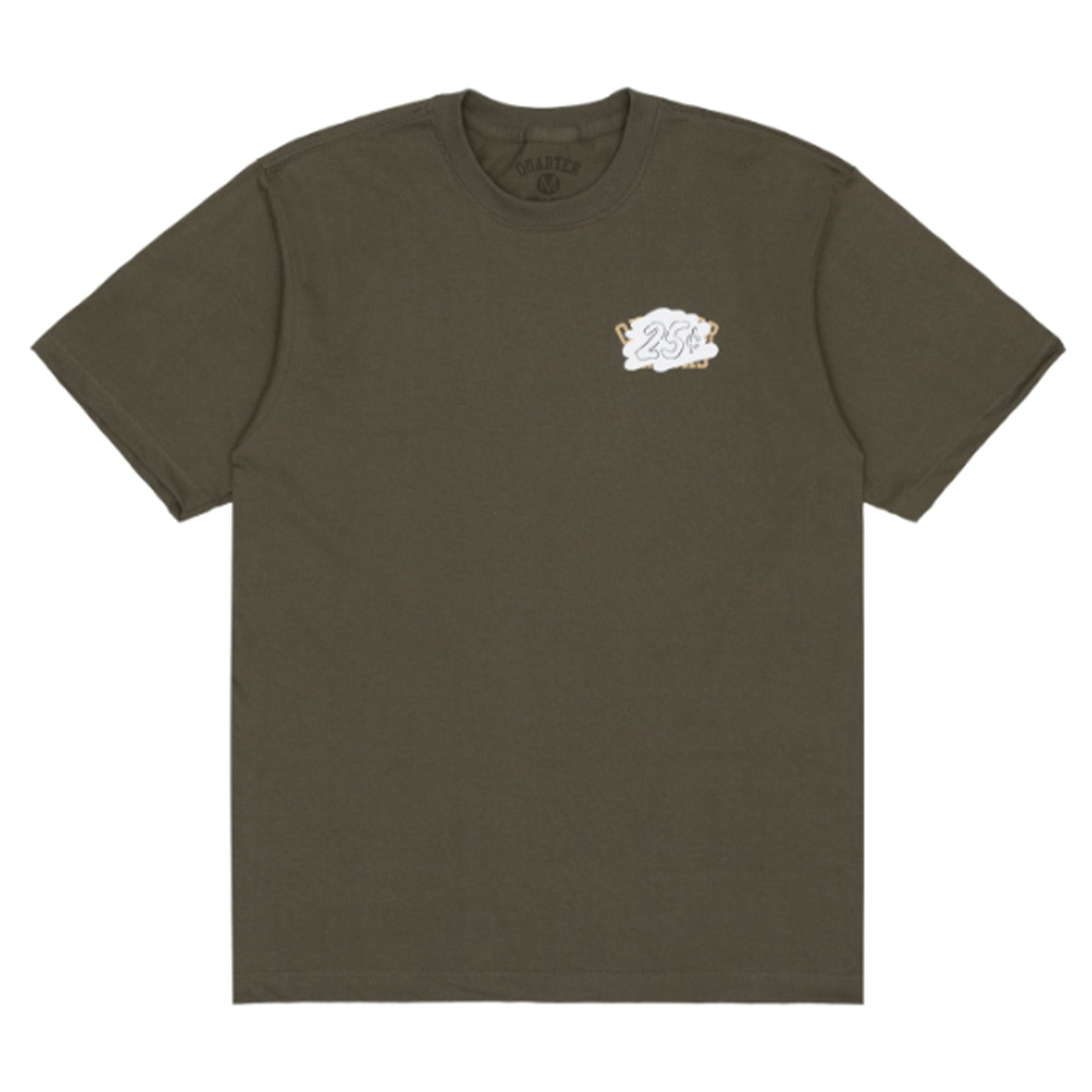 Quartersnacks Whistler's Snackman Tee Army Green