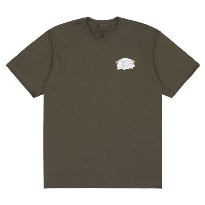Quartersnacks Whistler's Snackman Tee Army Green