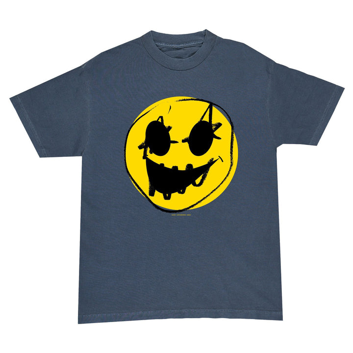 Quasi Haha Tee Faded Navy