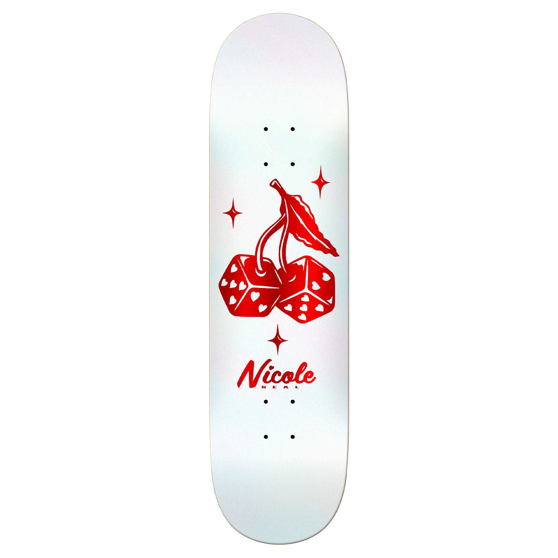 Real Nicole Hause High Roller Deck 8.0&quot; Twin Nose