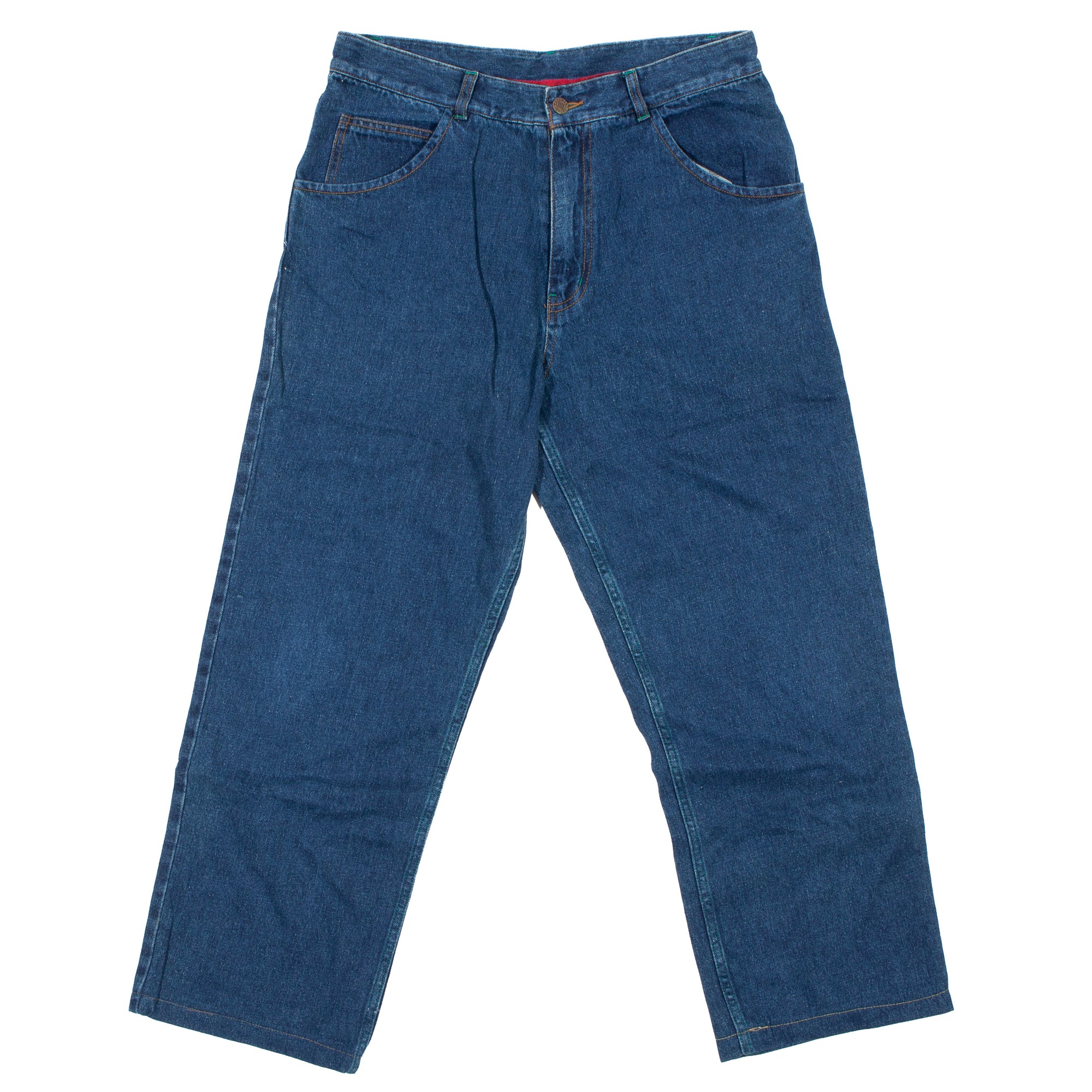 Overripe Satori Hemp Denim Jeans Dark Blue 34 (2004ish)