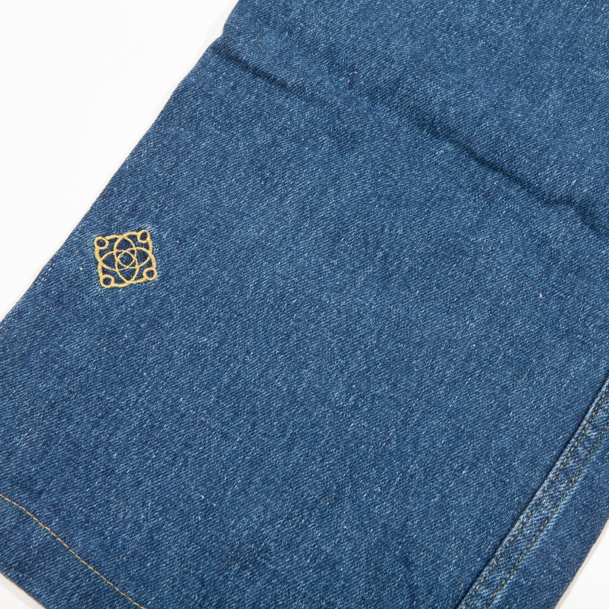 Overripe Satori Hemp Denim Jeans Mid Blue Rinse 34 (2004ish)