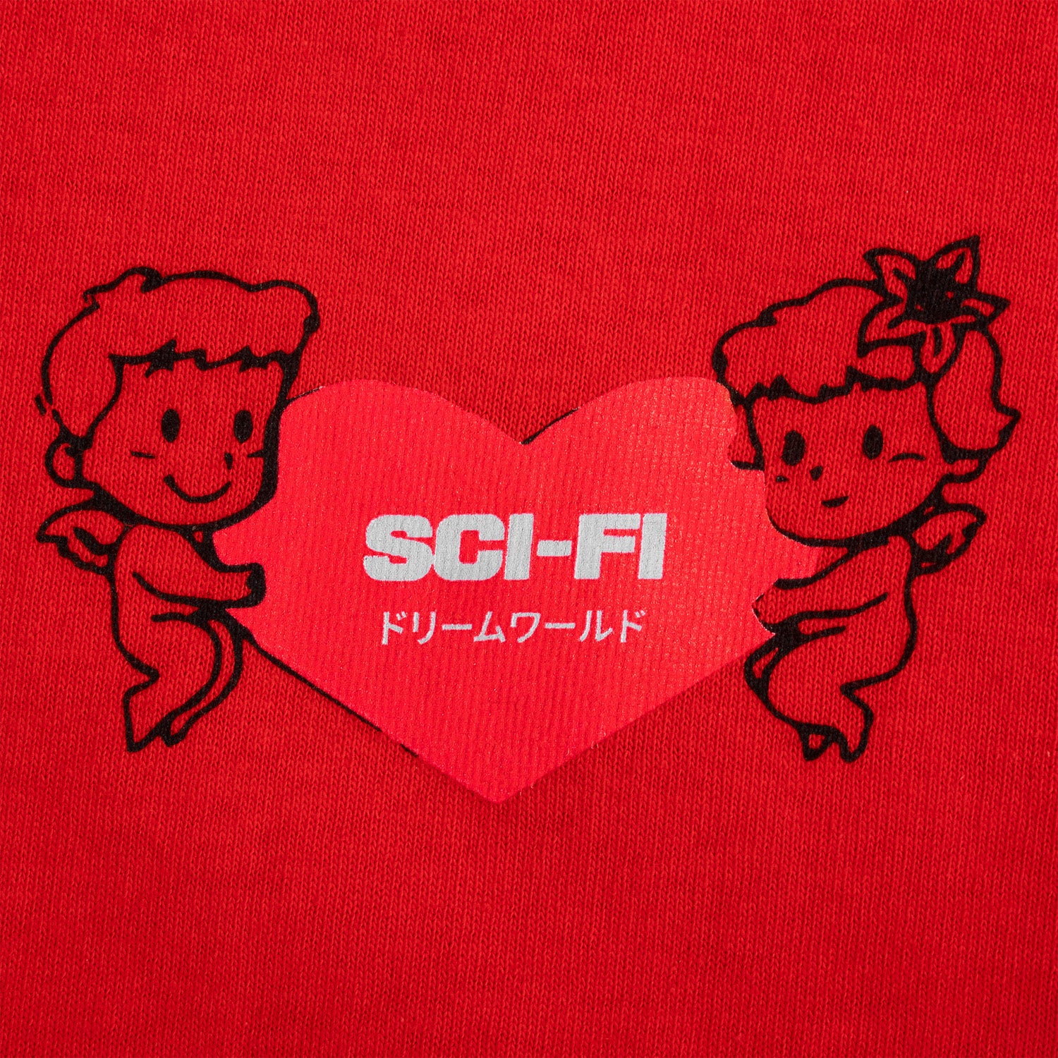 Sci-Fi Fantasy Love Tee Red