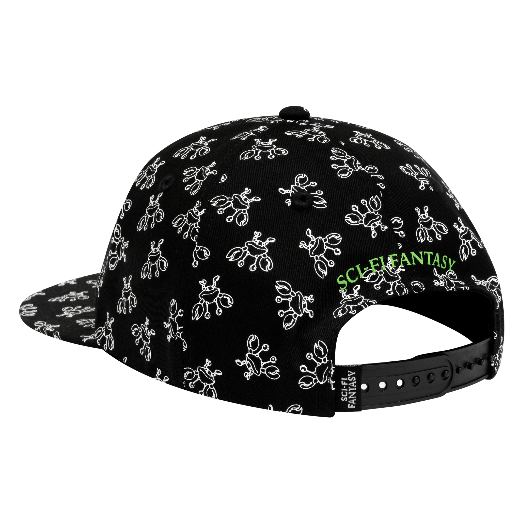 Sci-Fi Fantasy Crab Hat Black