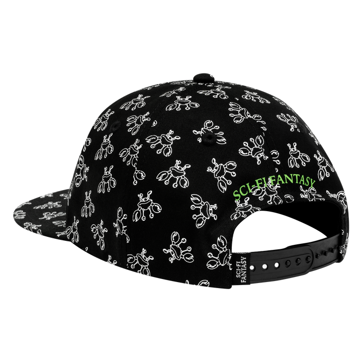 Sci-Fi Fantasy Crab Hat Black