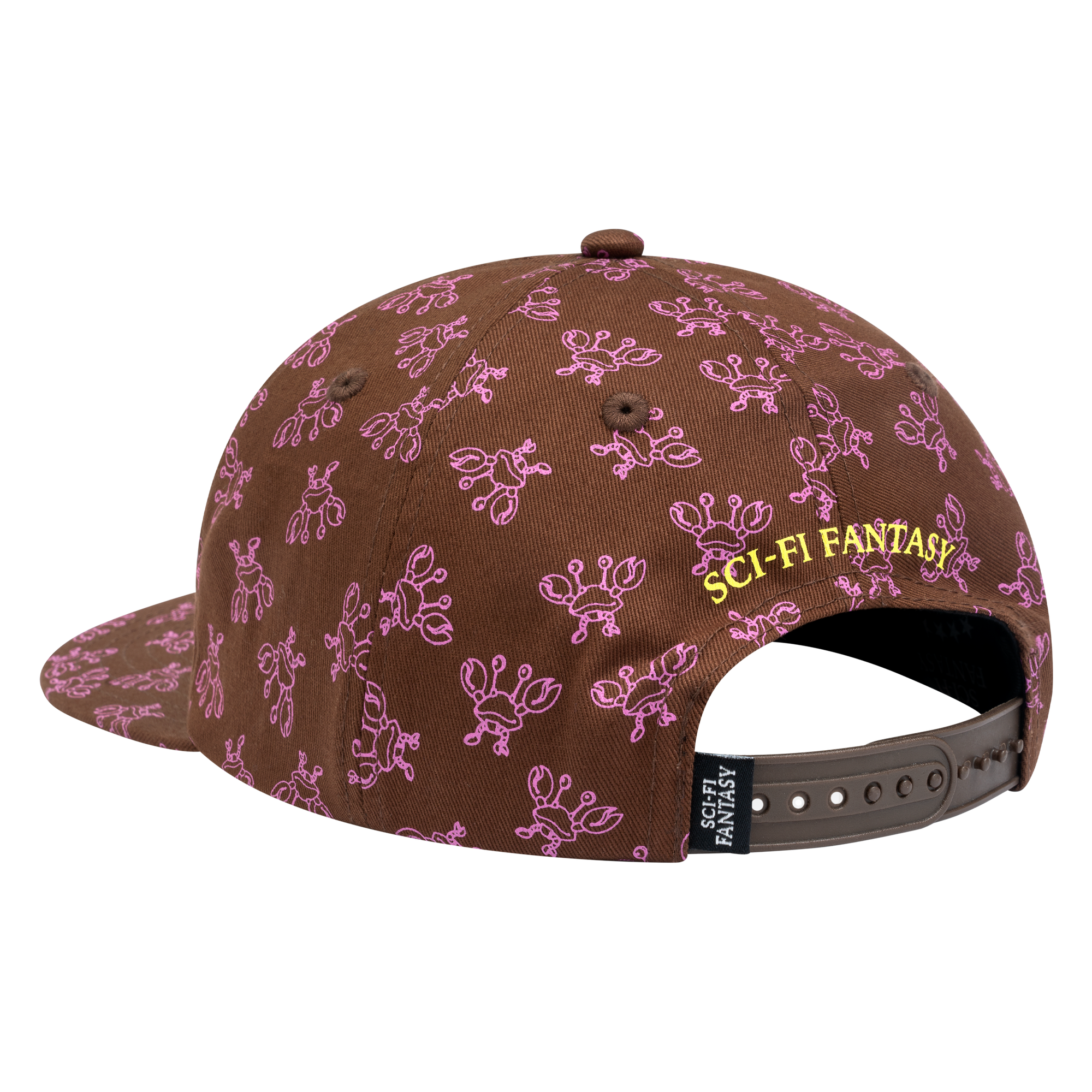 Sci-Fi Fantasy Crab Hat Brown