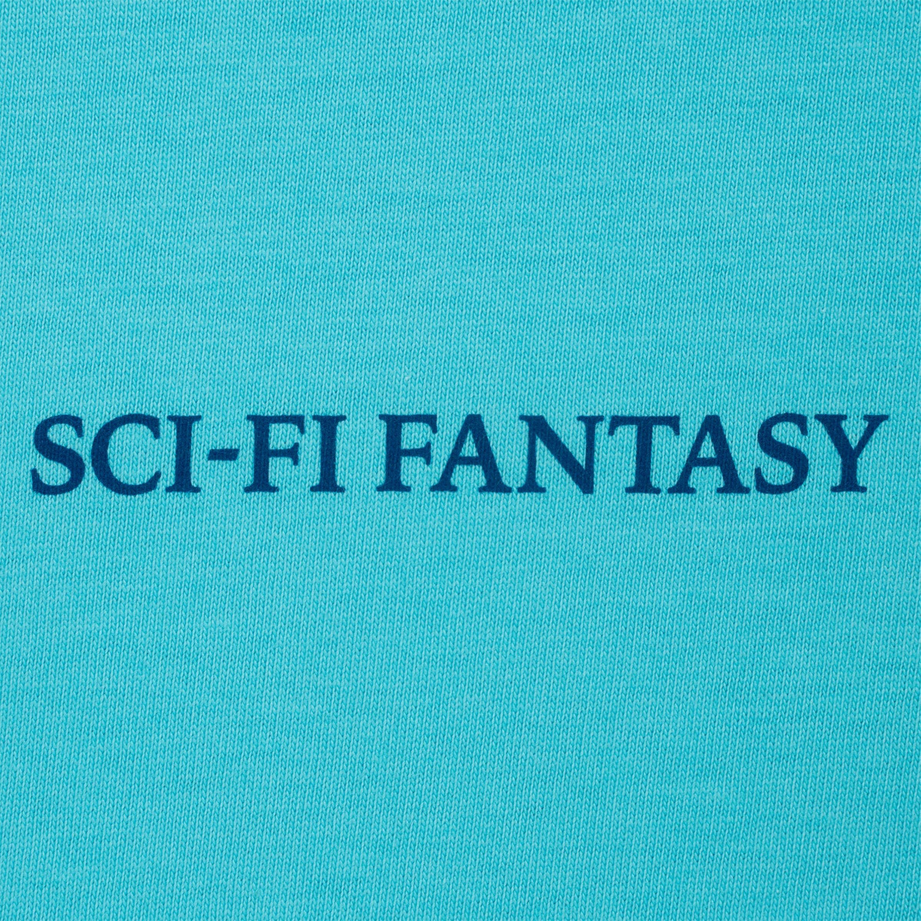 Sci-Fi Fantasy Tiny Classic Logo Tee Lagoon Blue