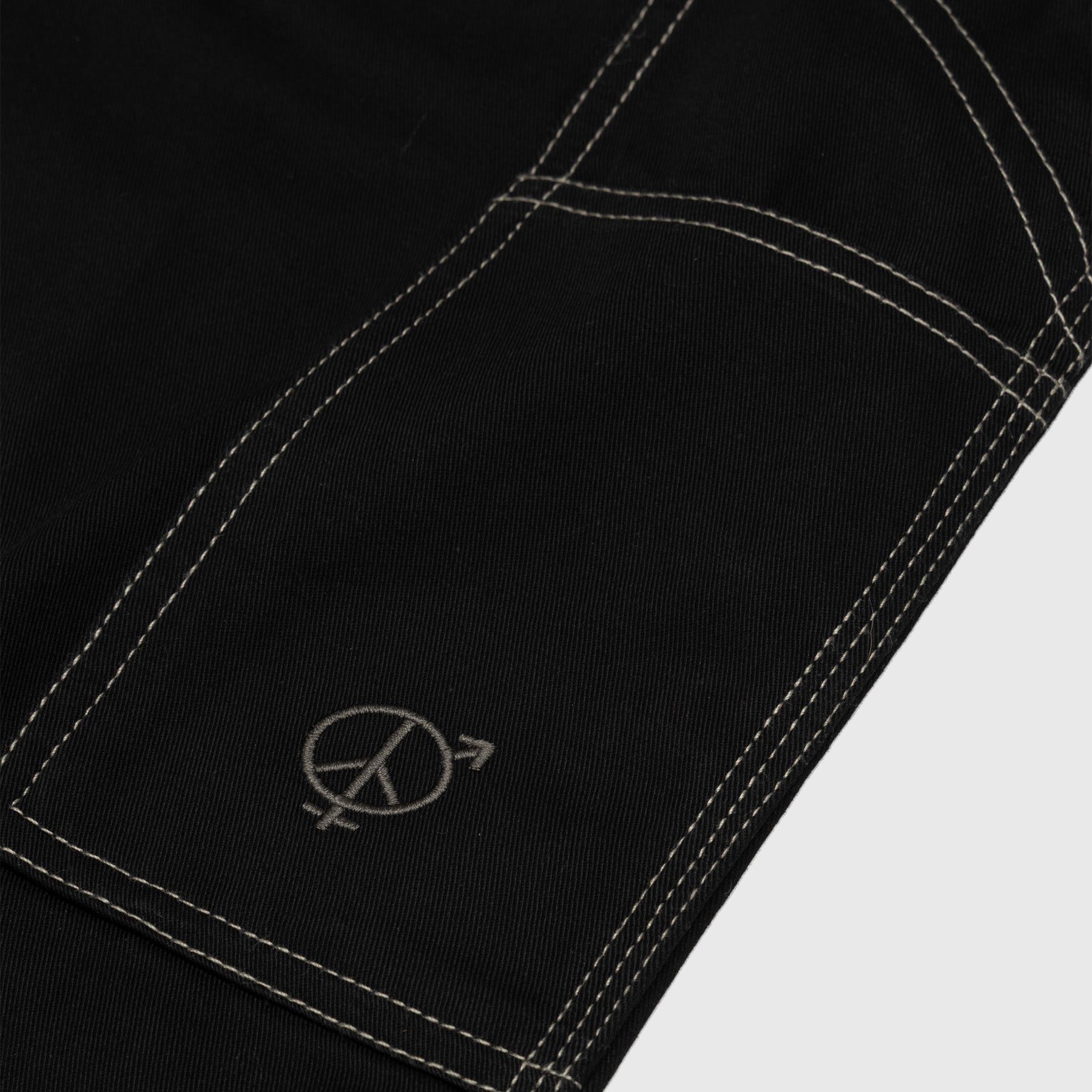 Sexhippies Twill Carpenter Pant Black/Grey