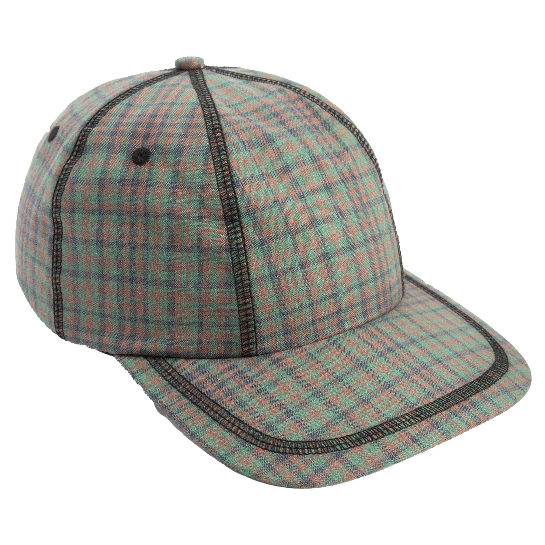 Sexhippies Twisted 6 Panel Hat Forest/Brown/Black