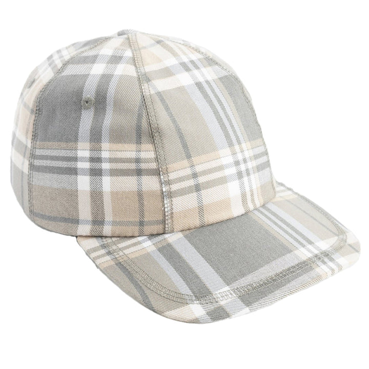 Sexhippies Twisted 6 Panel Hat Grey/Khaki/Cream