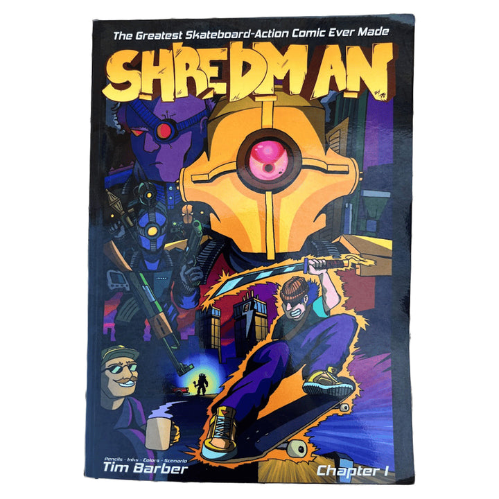 Shredman Comic Chapter 1 (Issues 1-3)