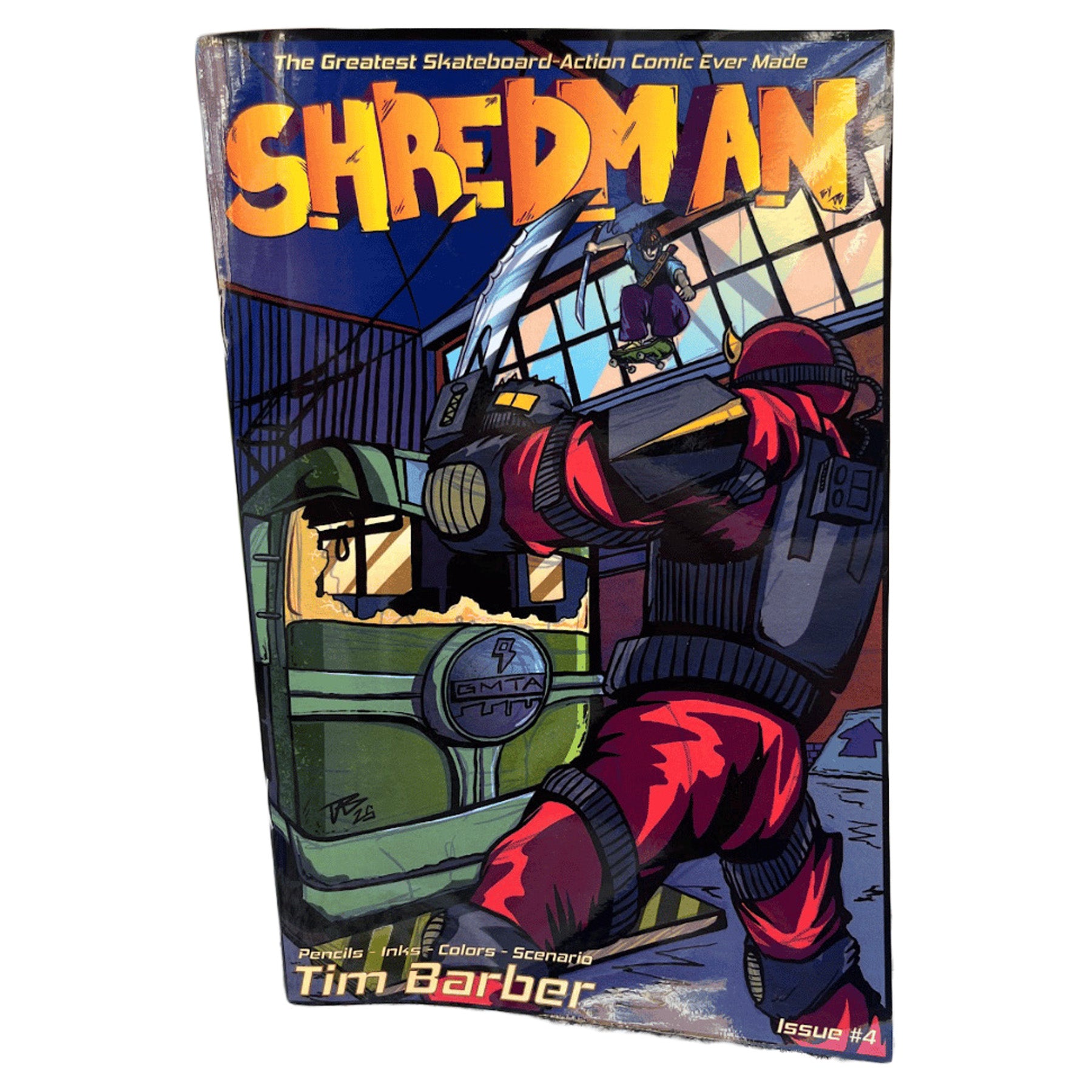 Shredman Comic Issue #4