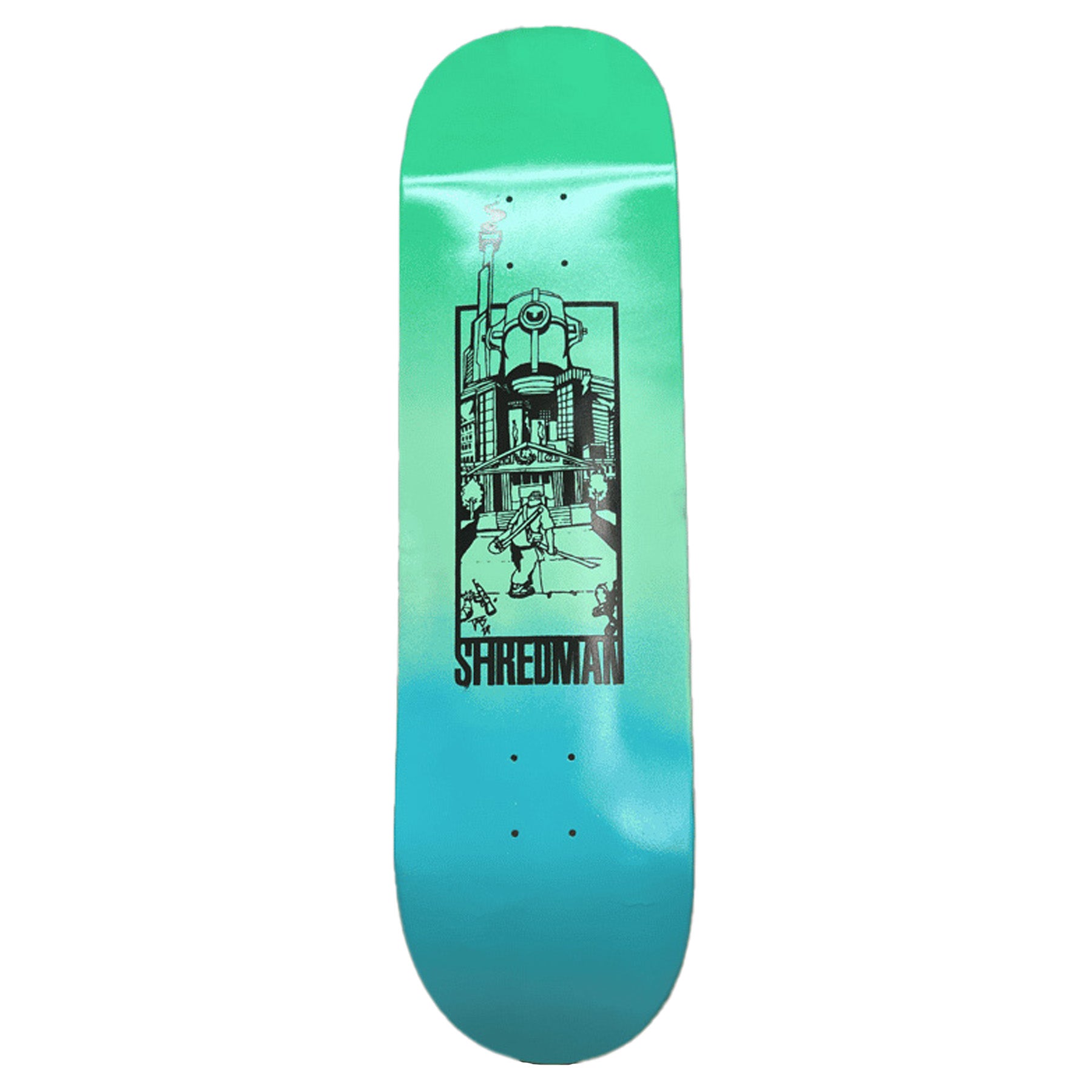 Shredman Hector Pro Deck 8.25" Blue