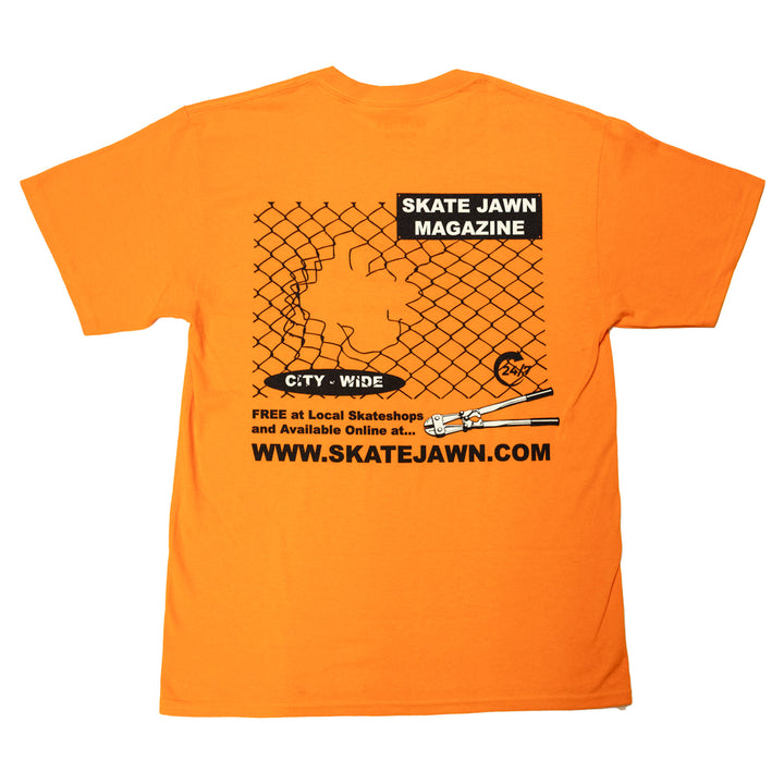 Skate Jawn Boltcutter Tee Hi Vis Orange