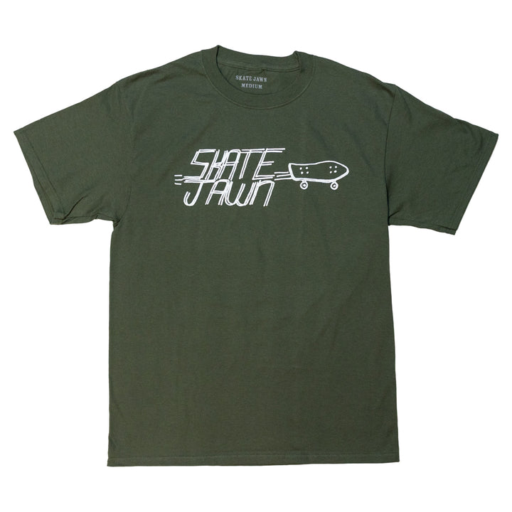 Skate Jawn Cruiser Tee Olive