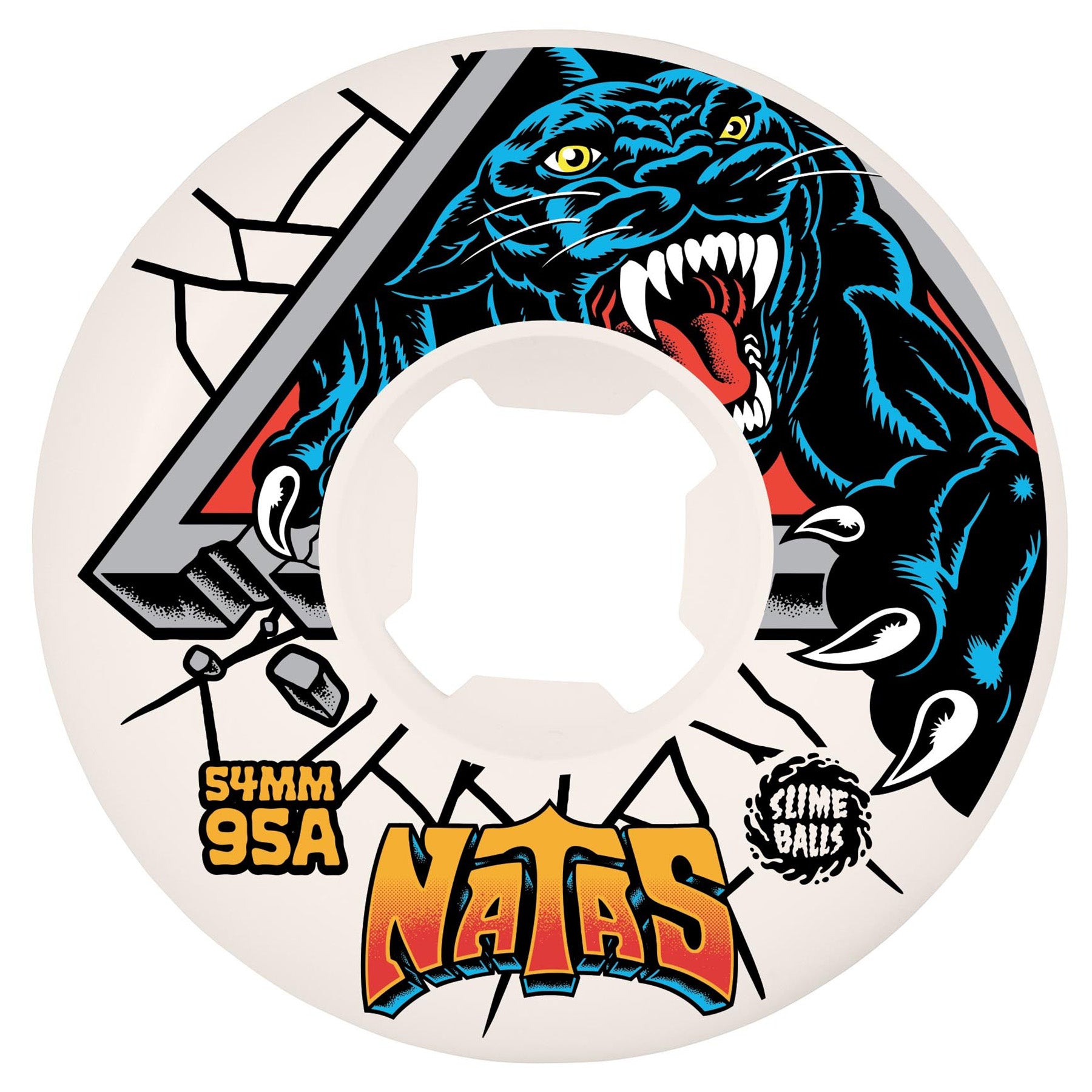 Slime Balls Wheels Natas Reissue Hardline 54mm 95a