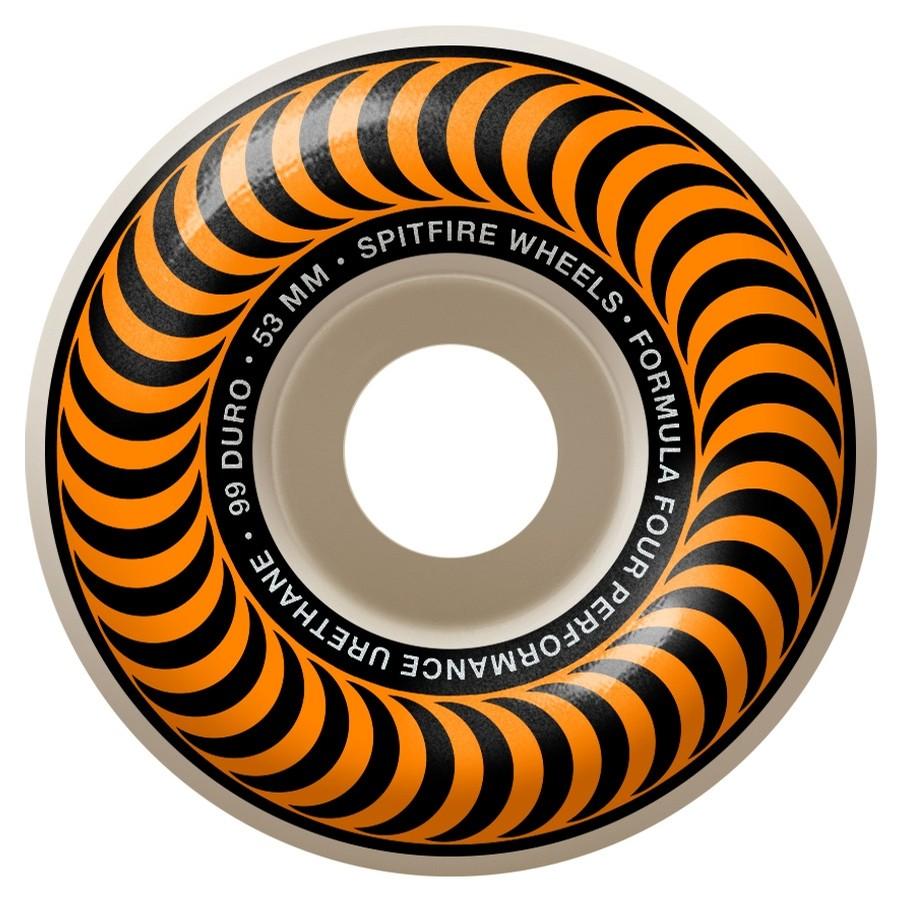 Spitfire Wheels Formula Four Classic 99 Orange 53mm