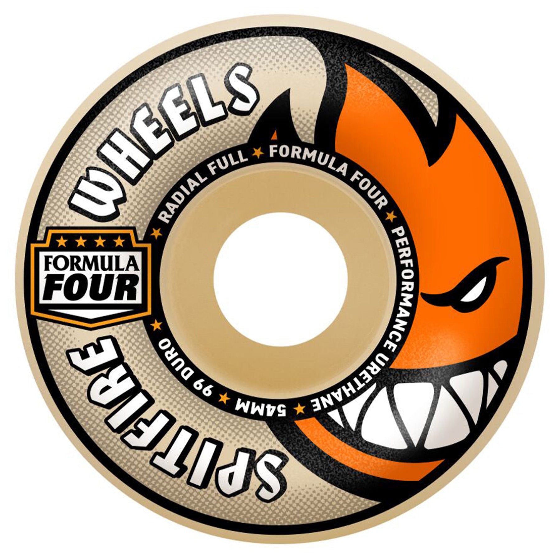 Spitfire Wheels Radial Full F4 99a 60mm
