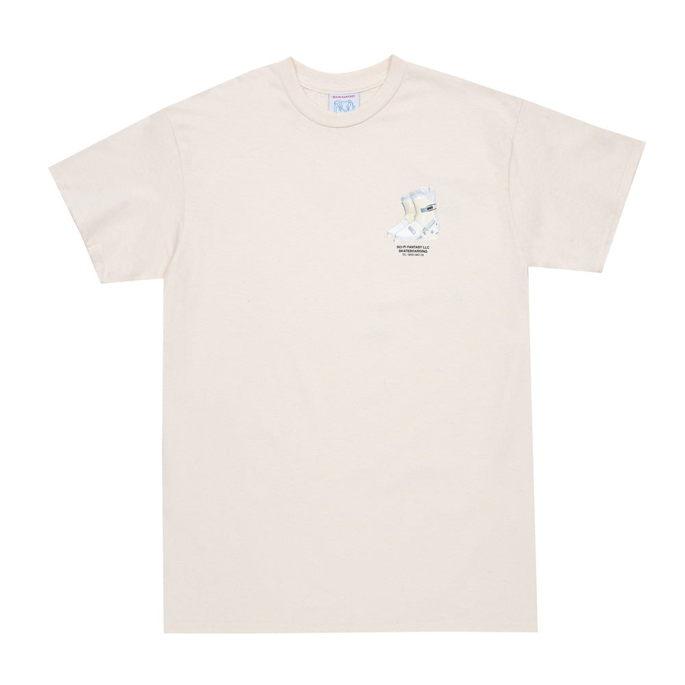 Sci-Fi Fantasy Ski Boot Tee Natural