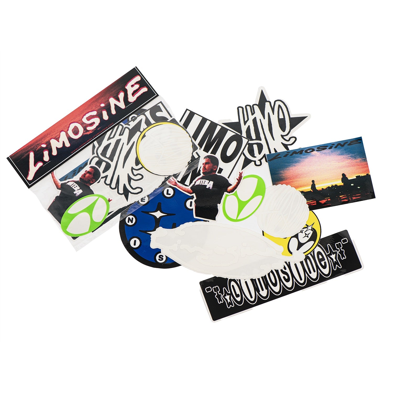 Limosine Sticker Pack #3 (9 Assorted Stickers)