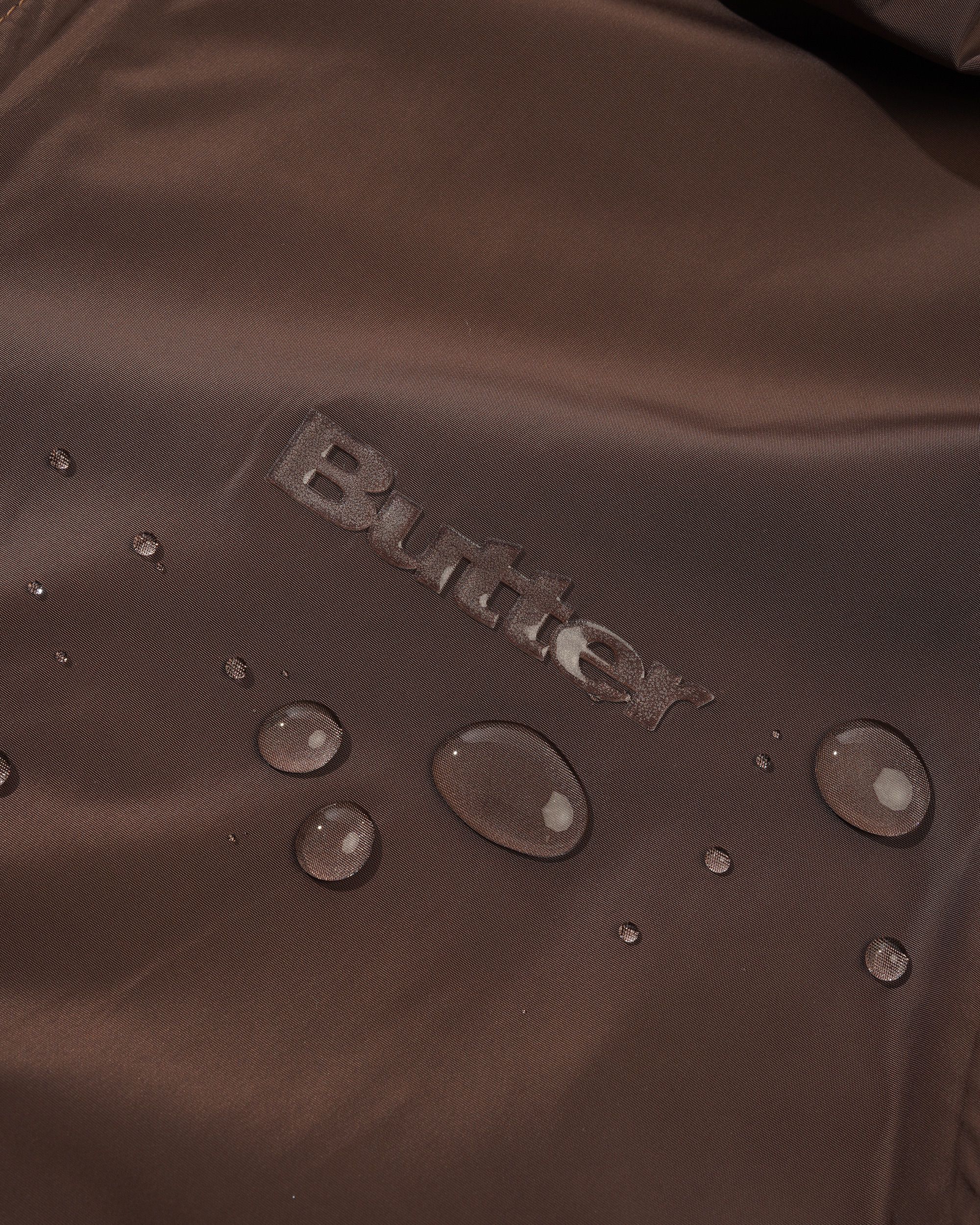 Butter Goods T-Rain Jacket Brown