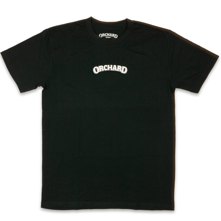Orchard Text Shadow Tee Pine