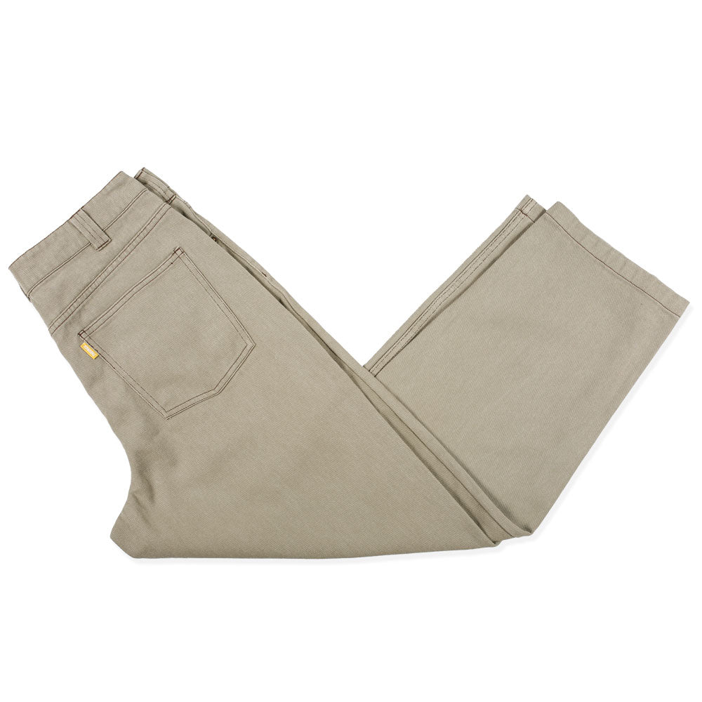 Theories Plaza Jeans Sand Contrast Stitch