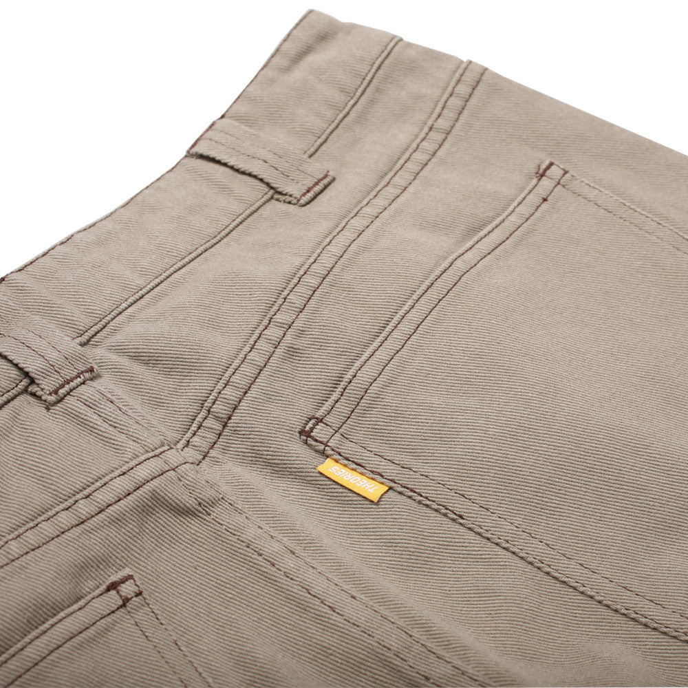 Theories Plaza Jeans Sand Contrast Stitch