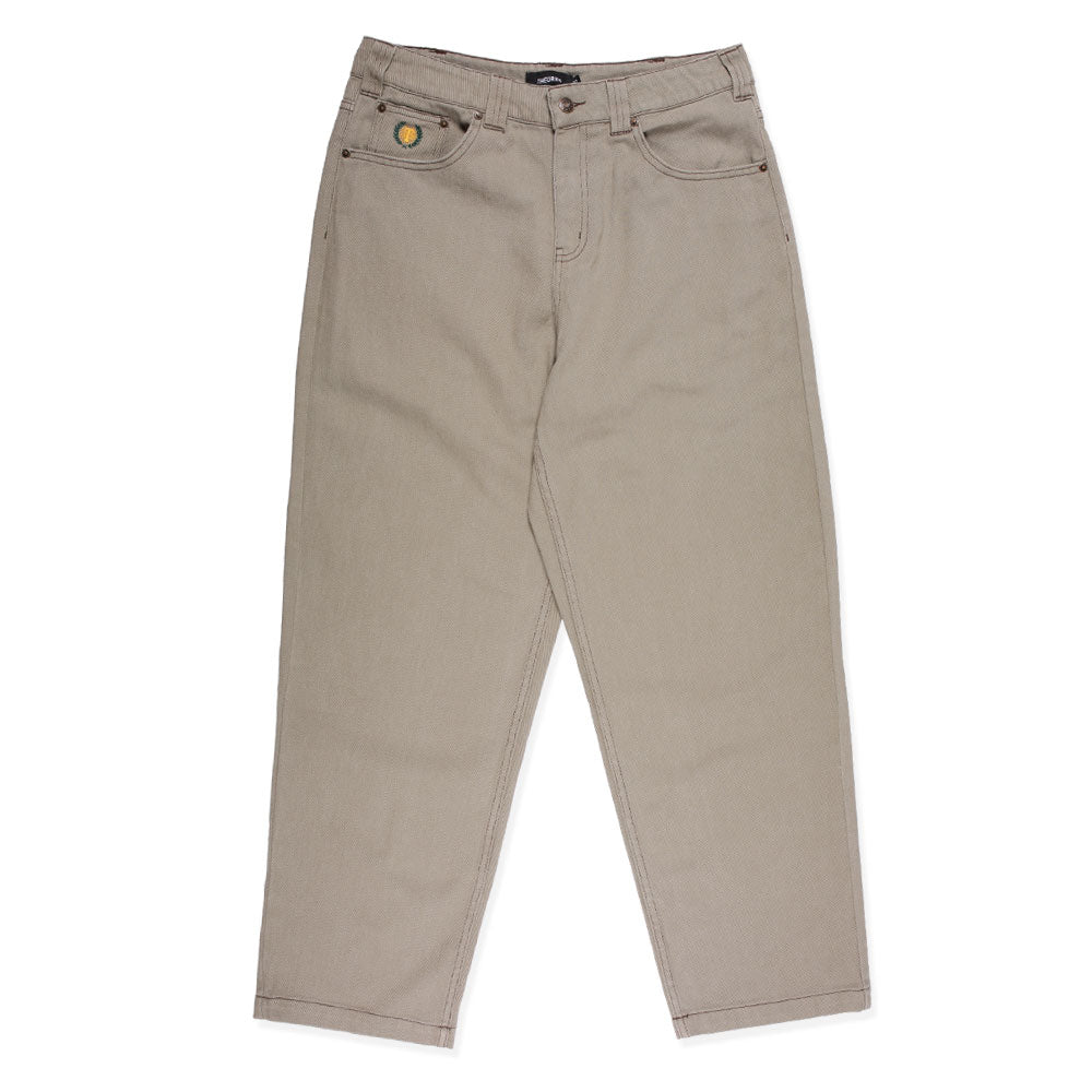 Theories Plaza Jeans Sand Contrast Stitch