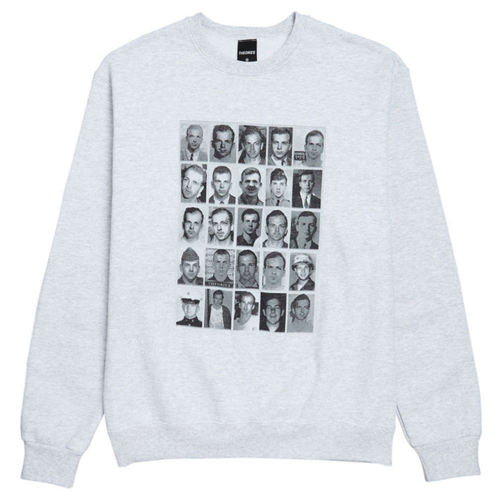 Theories Patsy Crewneck Sweatshirt Ash