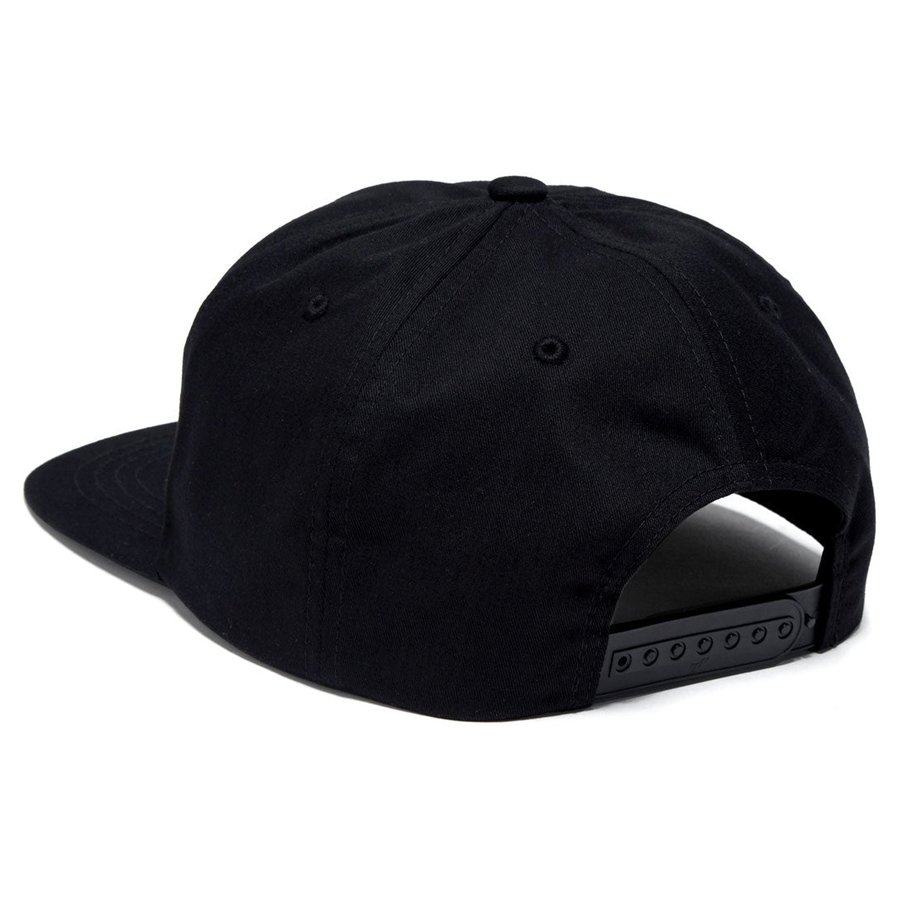 Thrasher Slash Snapback Hat Black