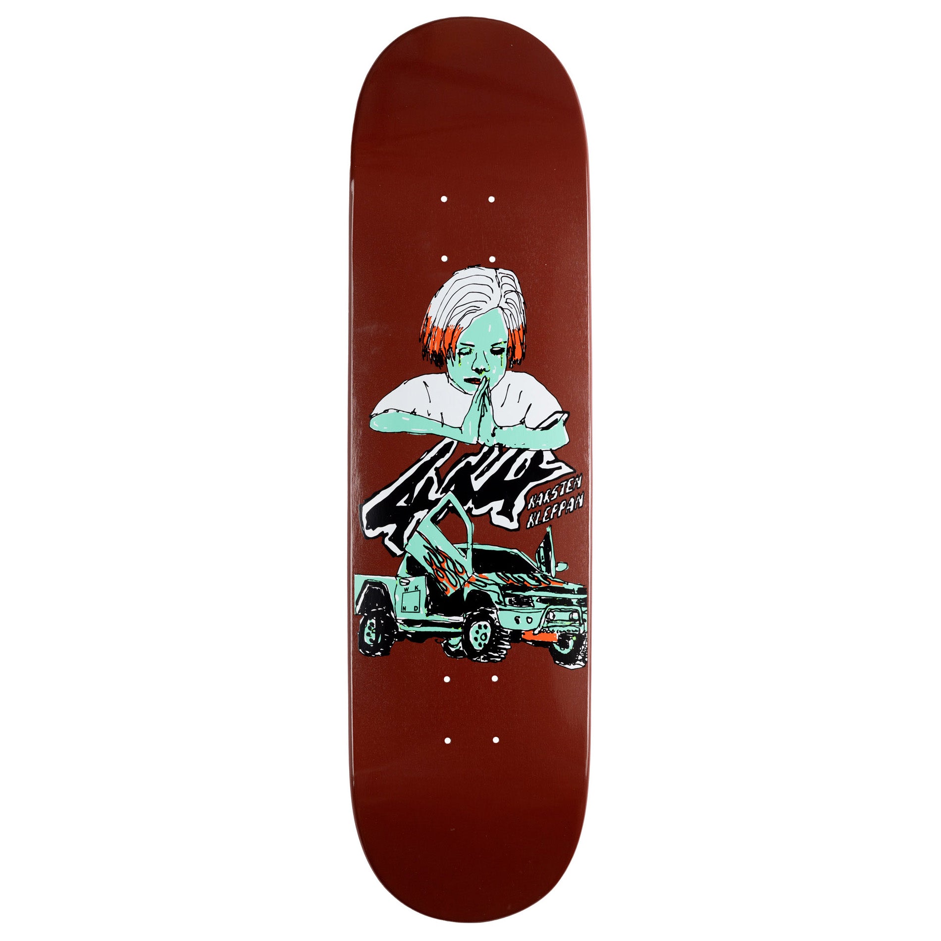 WARPED WKND Karsten Kleppan Thy Kingdom Come Deck 8.375