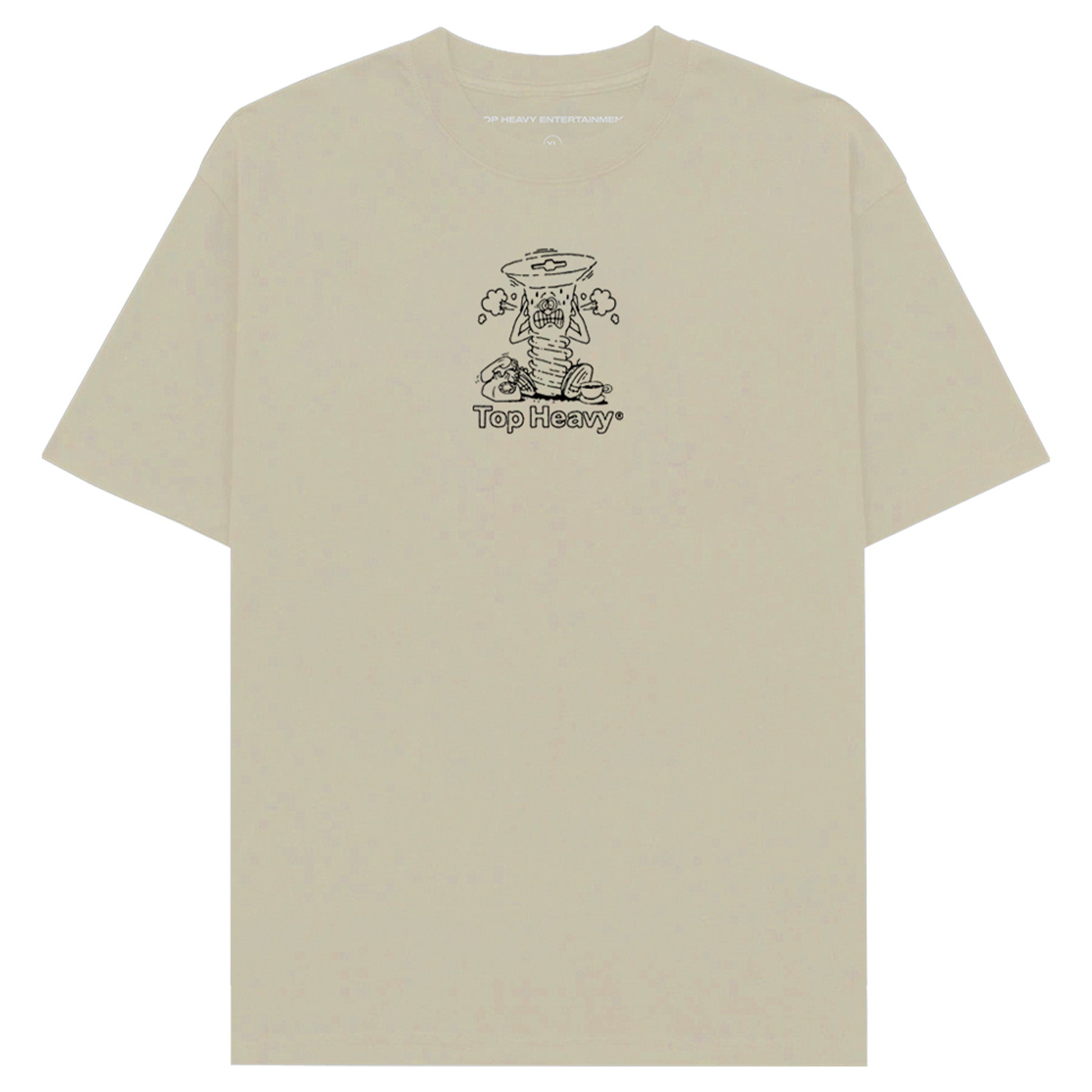 Top Heavy Sales Team Tee Sand