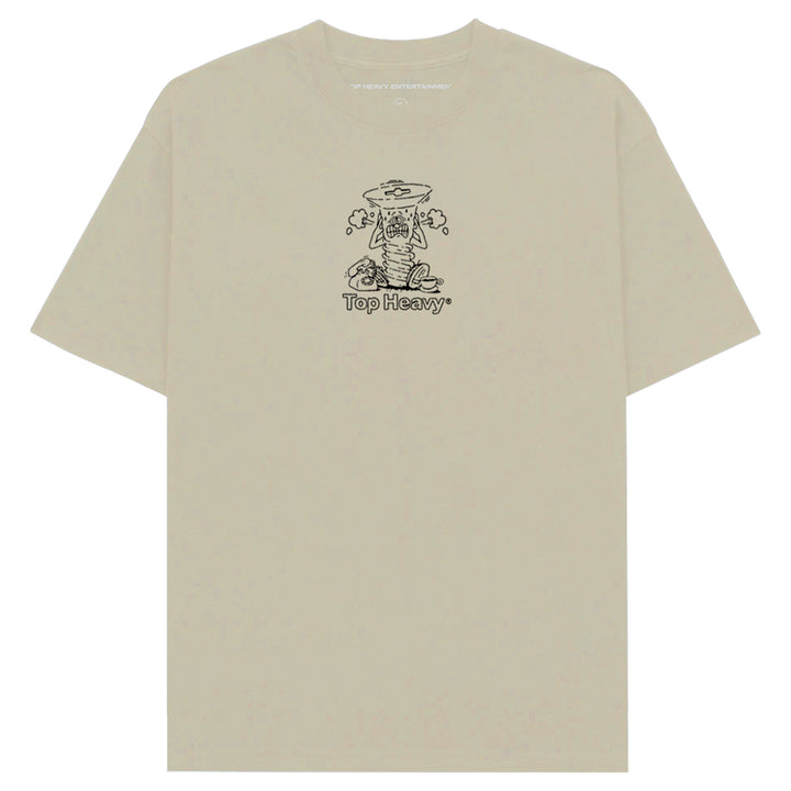 Top Heavy Sales Team Tee Sand