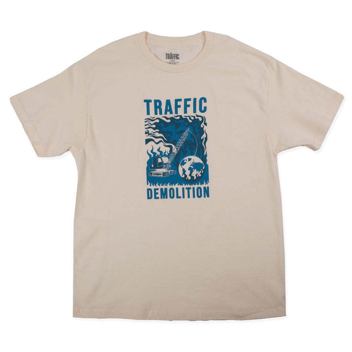 Traffic Demolition Tee Cream