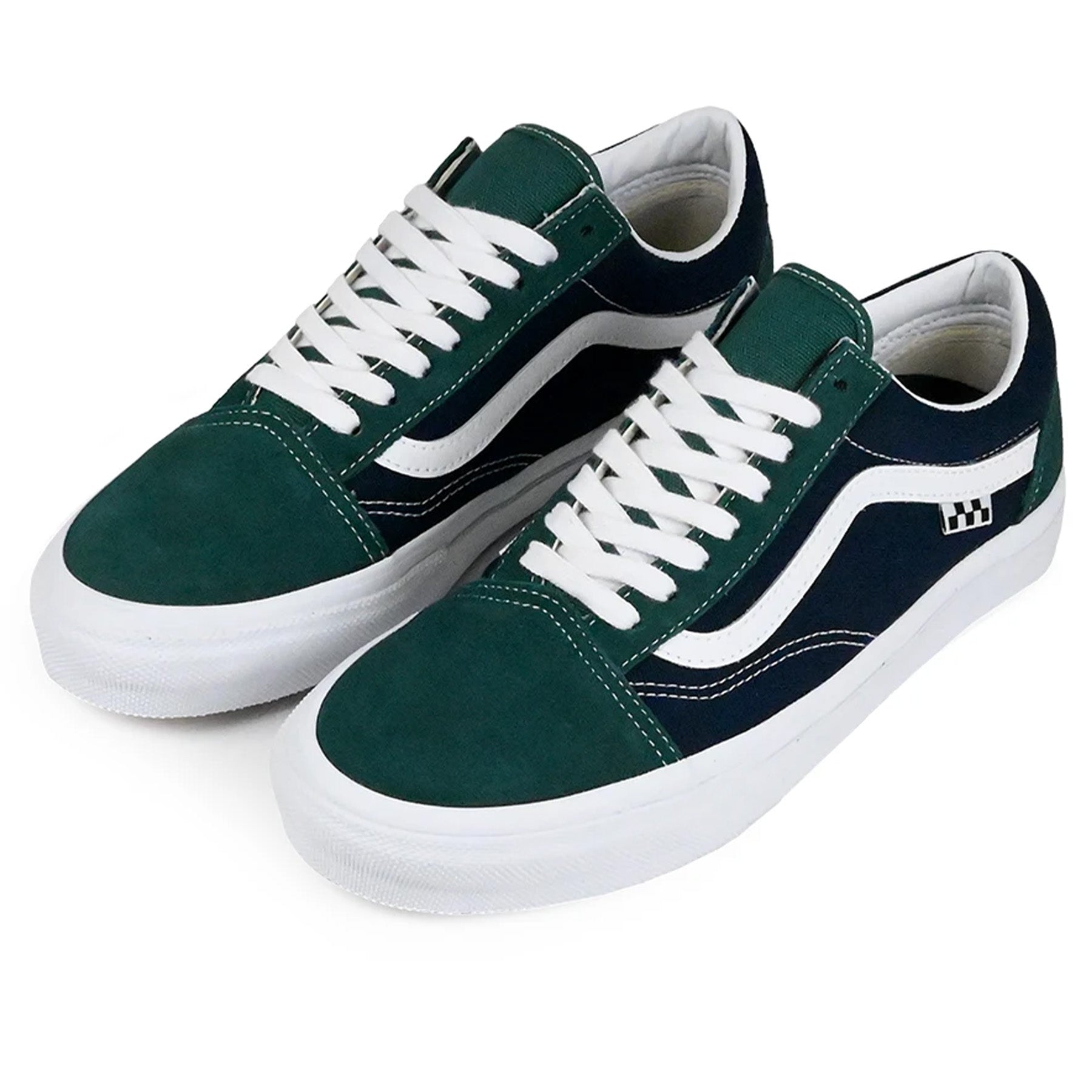 Vans Skate Old Skool Tartan Green/Blue