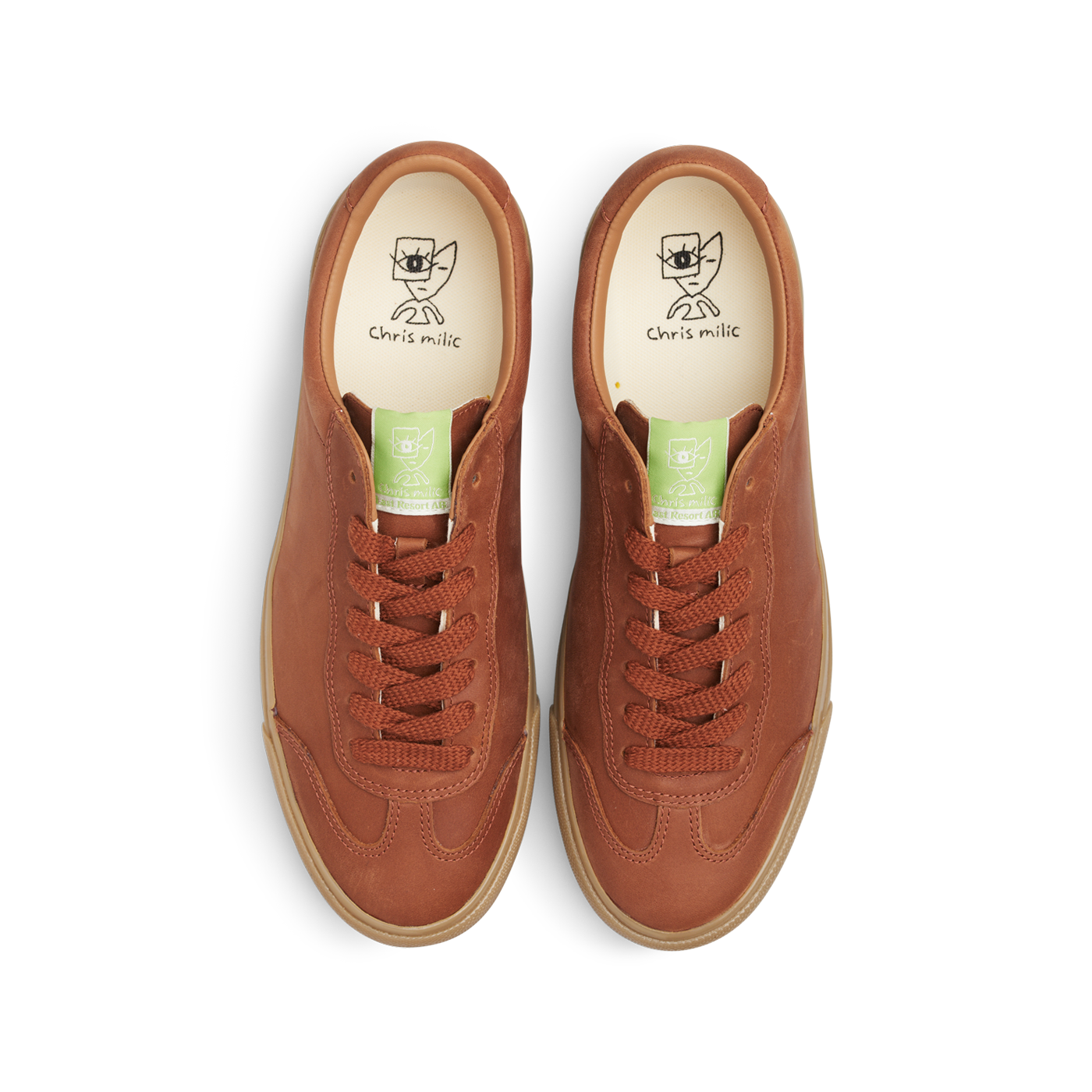 Last Resort AB VM004 Milic Leather Brown/Gum