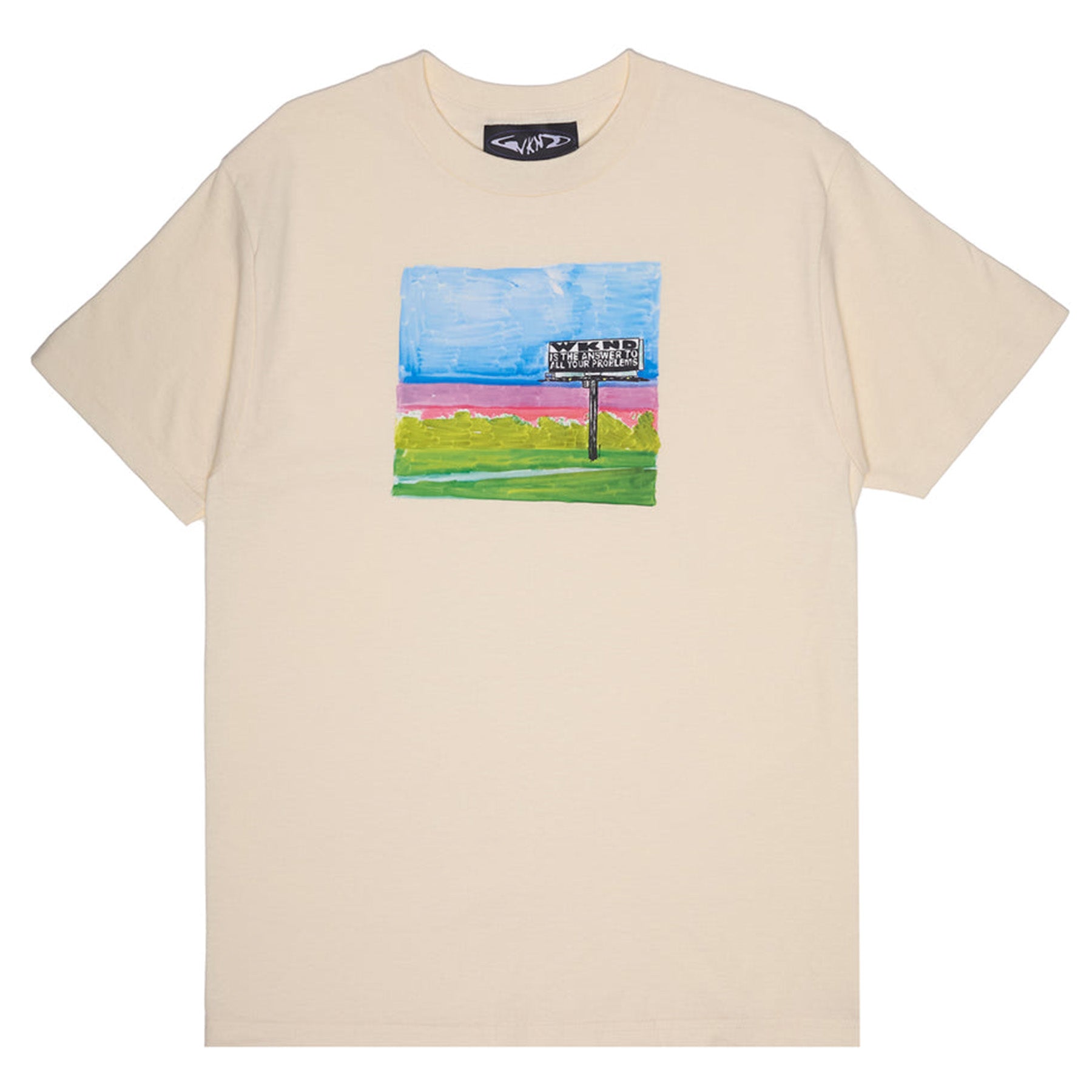 WKND Billboard Tee Oatmeal
