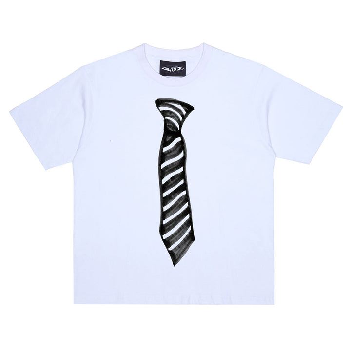 WKND Tie Tee White