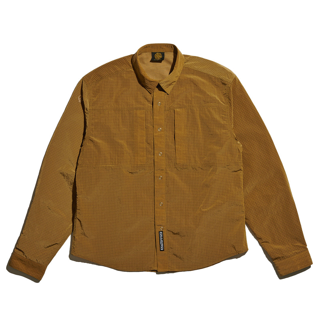 Sexhippies River Snap Shirt Bronze