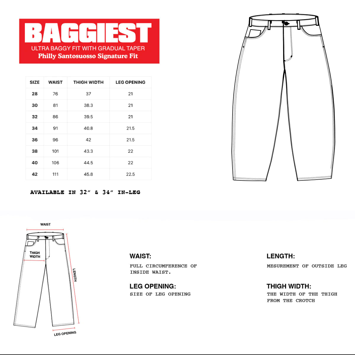 Butter Goods TRS Pant Q324 Black