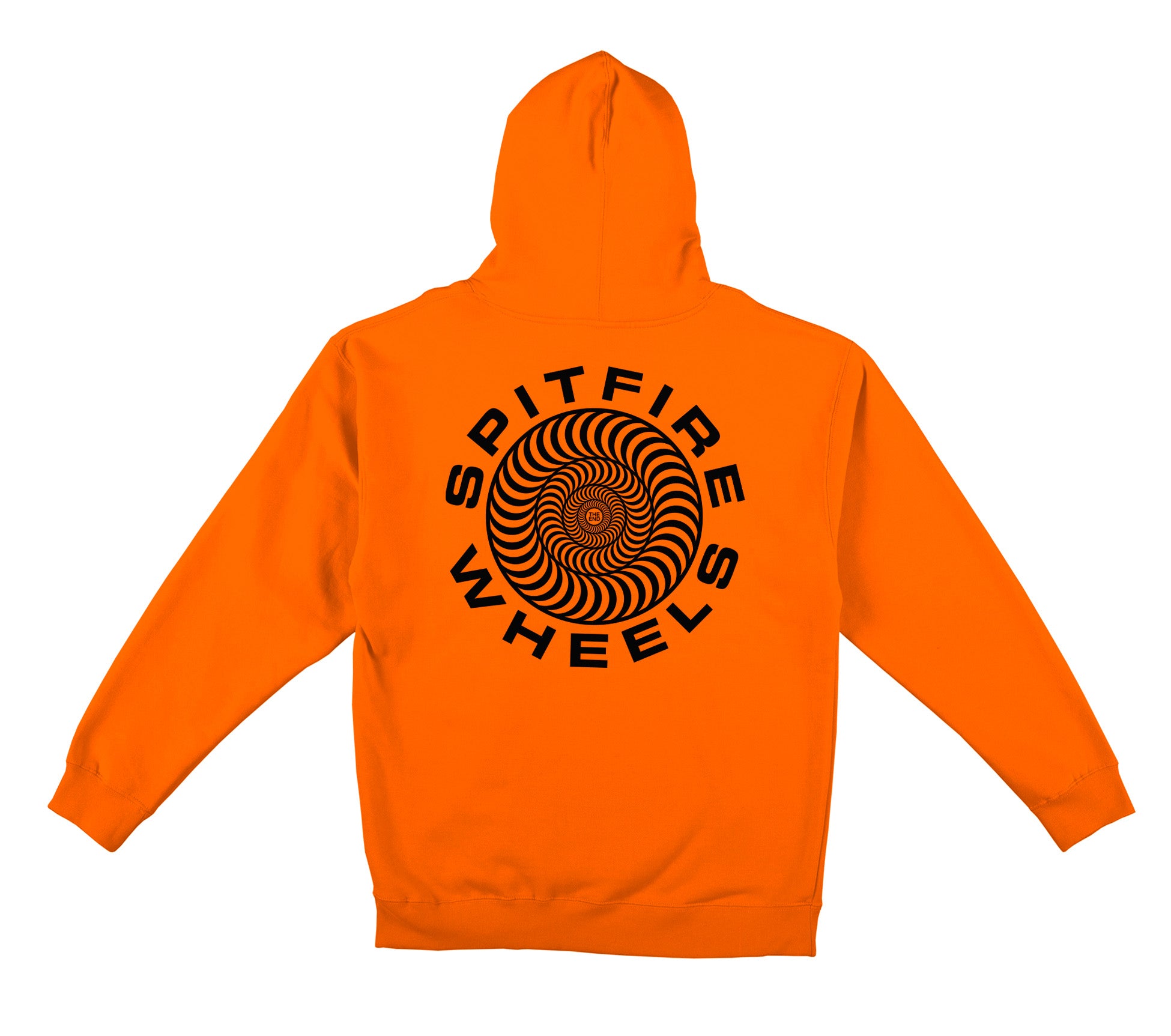 Spitfire Classic 87 Swirl Hoodie Orange/Black