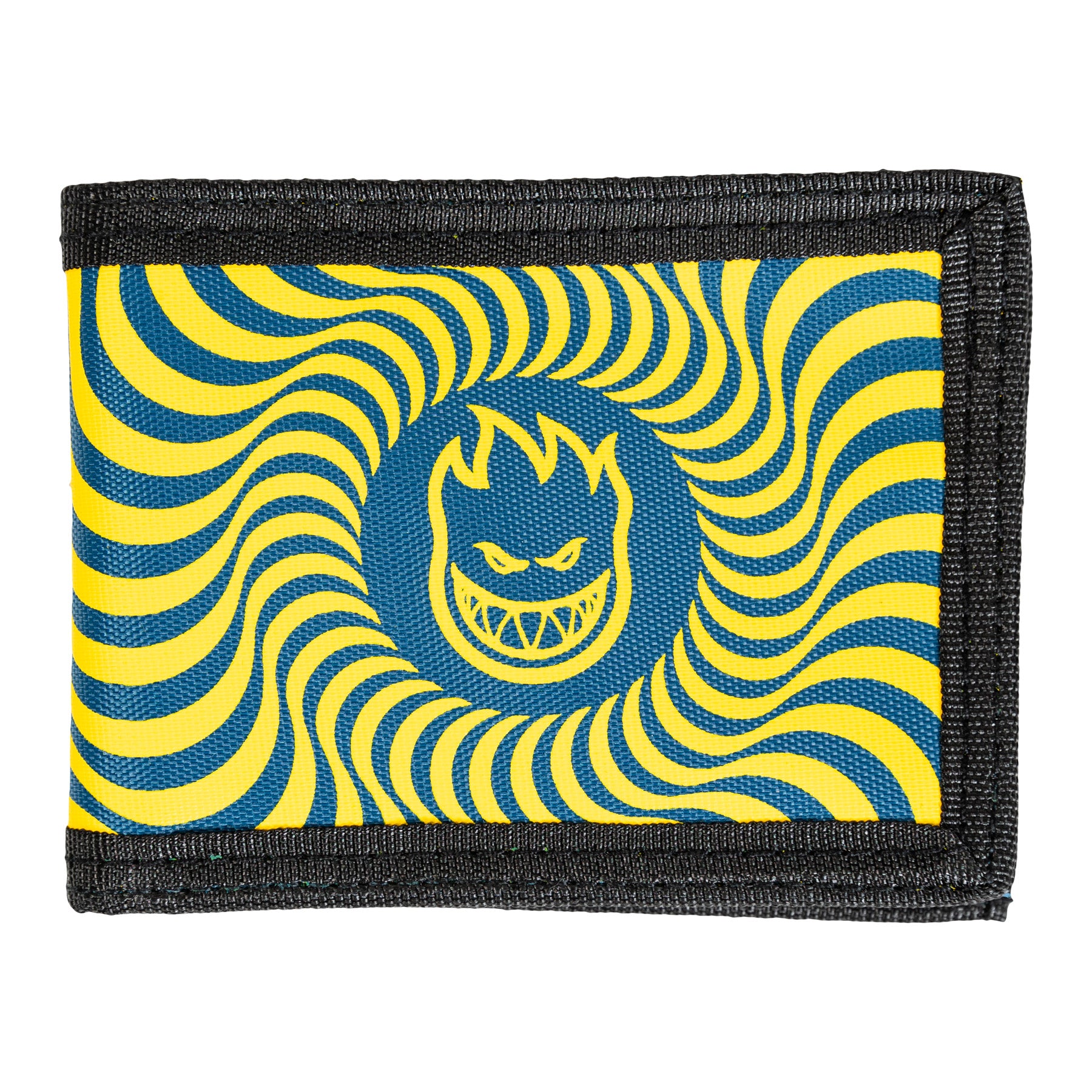 Spitfire Bighead Swirl Wallet Navy/Gold