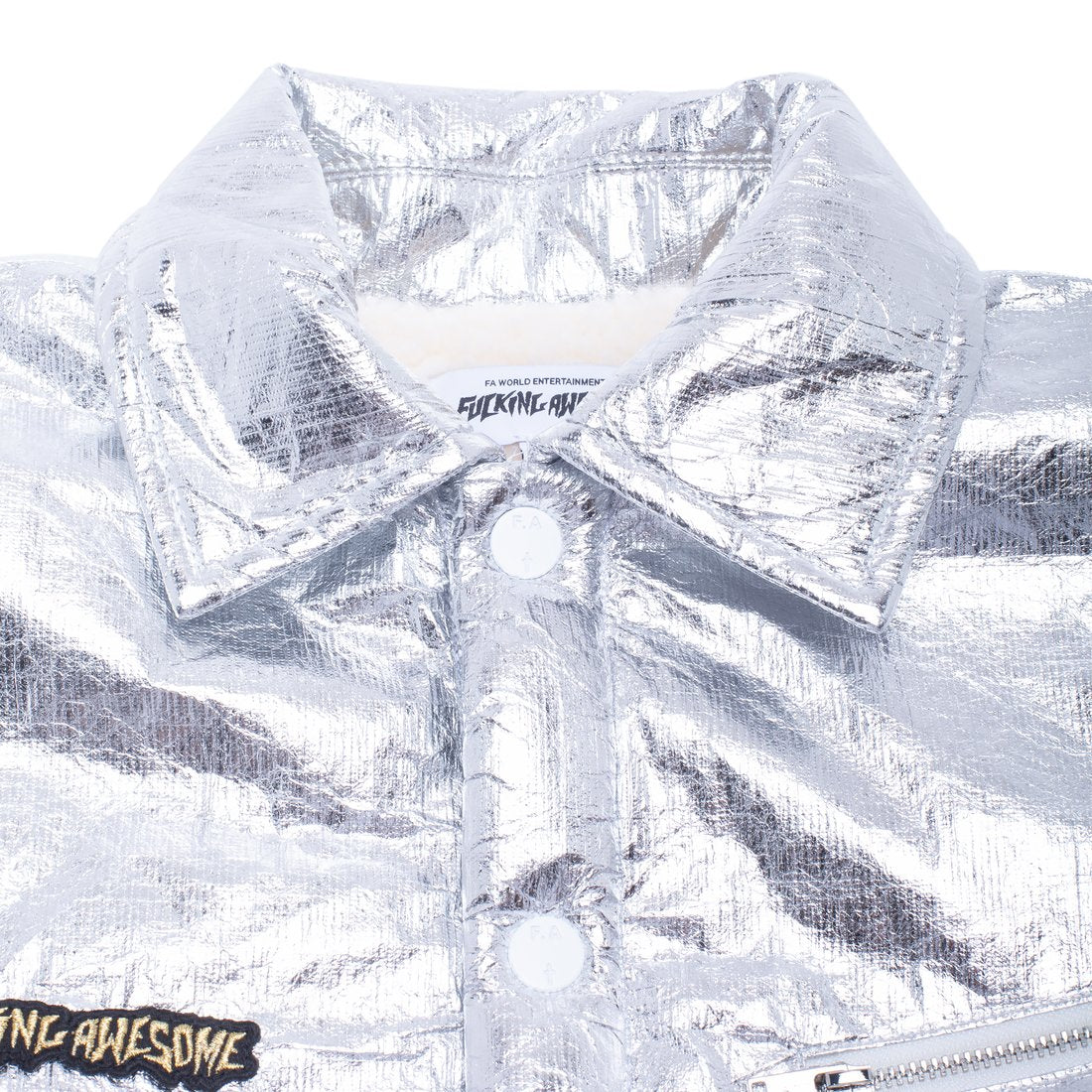Fucking Awesome 2021 Jacket Silver